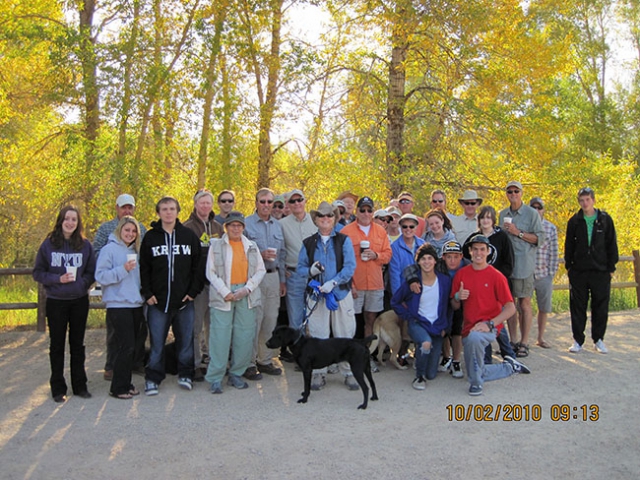 Provo River Cleanup - Oct 2010